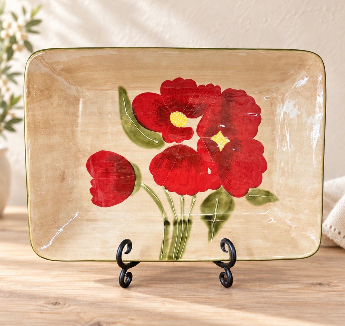 LS/FLEUR RUSTIQUE AMBIANCE PLATTER